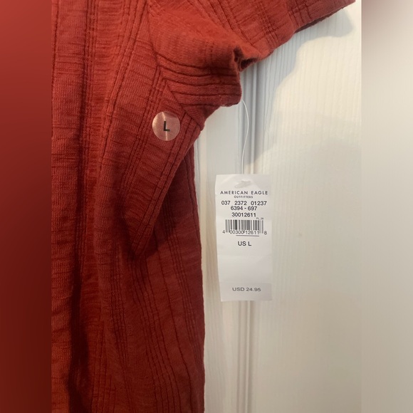 AEO Ribbed Cropped Top - Picture 4 of 6